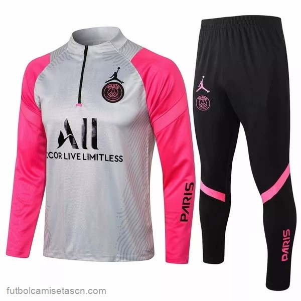 Chandal Paris Saint Germain 2021/22 Gris Rosa Negro